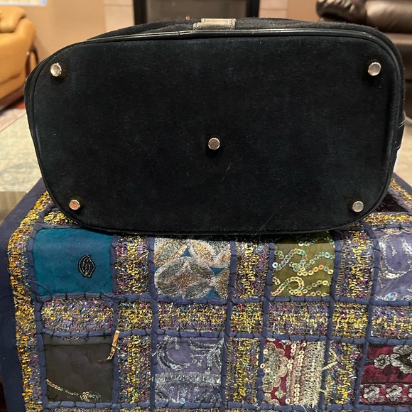 Authentic Gucci 1950s/60s Rare Suede Satchel - Picture 5 of 13